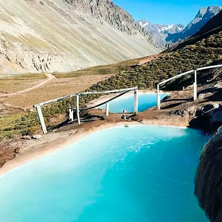 Cajon del Maipo + Thermas Colina PRIVADO